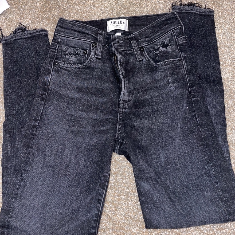 AGOLDE Black Jeans